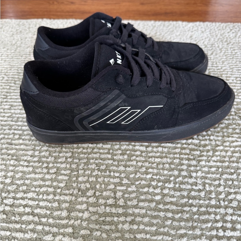 Emerica Black and Gray Sneakers